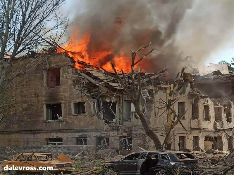 จรวดรัสเซียทำลายโรงพยาบาลในยูเครน