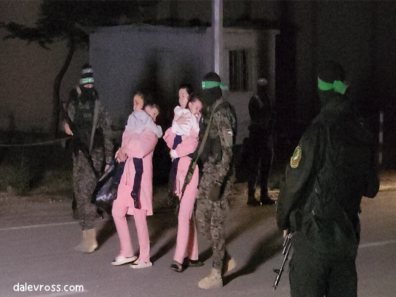 ช่วงเวลาอันทรงพลังของนักรบฮามาส